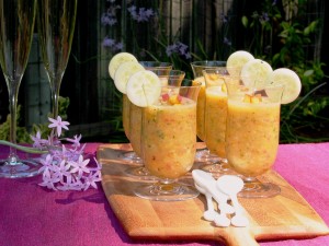 Peach Gazpacho